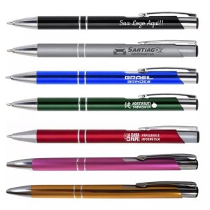 canetas metal   canetas metal