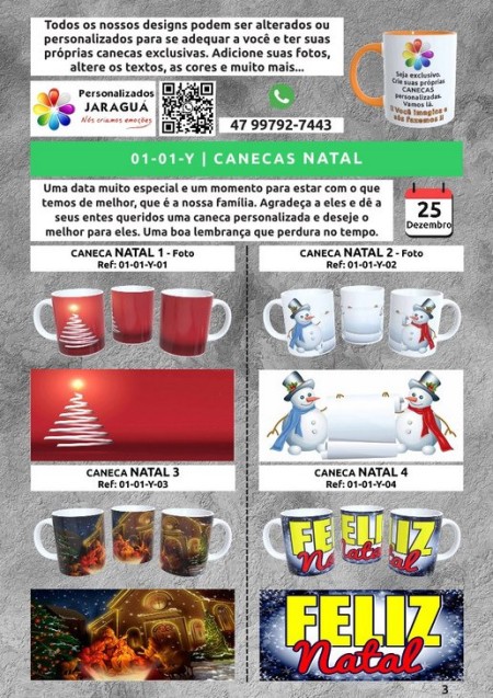 catalogo canecas natal  top catalogo canecas natal  top
