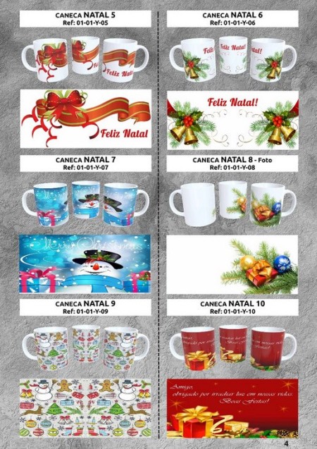 catalogo canecas natal  top catalogo canecas natal  top