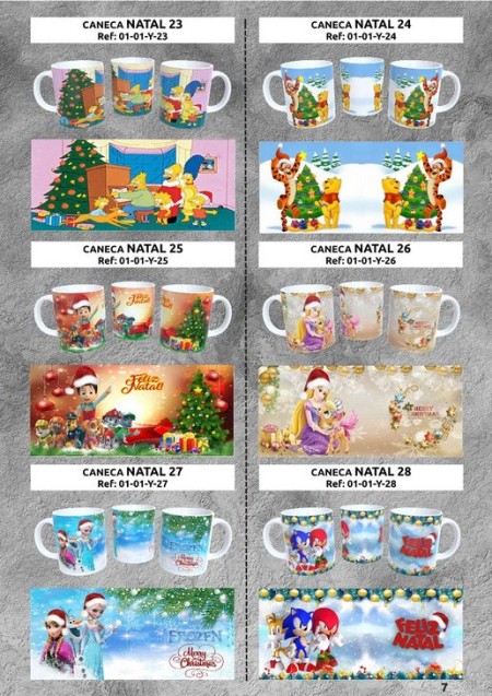 catalogo canecas natal  top catalogo canecas natal  top