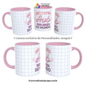 CANECA AVÓS AVÓ MAIS AMADA MUNDO 325 ml