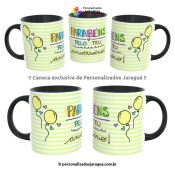 CANECA ANIVERSÁRIO PARABÉNS PELO TEU 325 ml