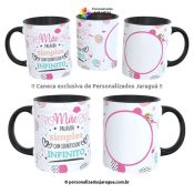 CANECA MÃES MÃE INFINITO 1 FOTO 325 ml