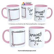 CANECA DINDOS CANECA MADRINHA 1 FOTO 325 ml