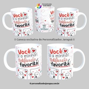 CANECA NAMORADOS VOCÊ E A MINHA 2 325 ml