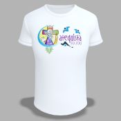 CAMISETA CATEQUISTA BABY LOOK - EU SOU (P a GG)