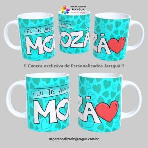 CANECA NAMORADOS TE AMO MOZA 325 ml