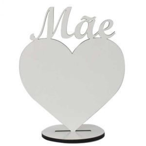 QUADRO MDF MÃE CORAÇÃO