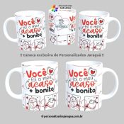 CANECA NAMORADOS ACASO + BONITO 325 ml